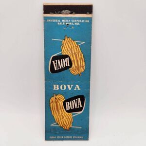 Vintage Matchbook C.C. Bova & Company Roanoke Virginia